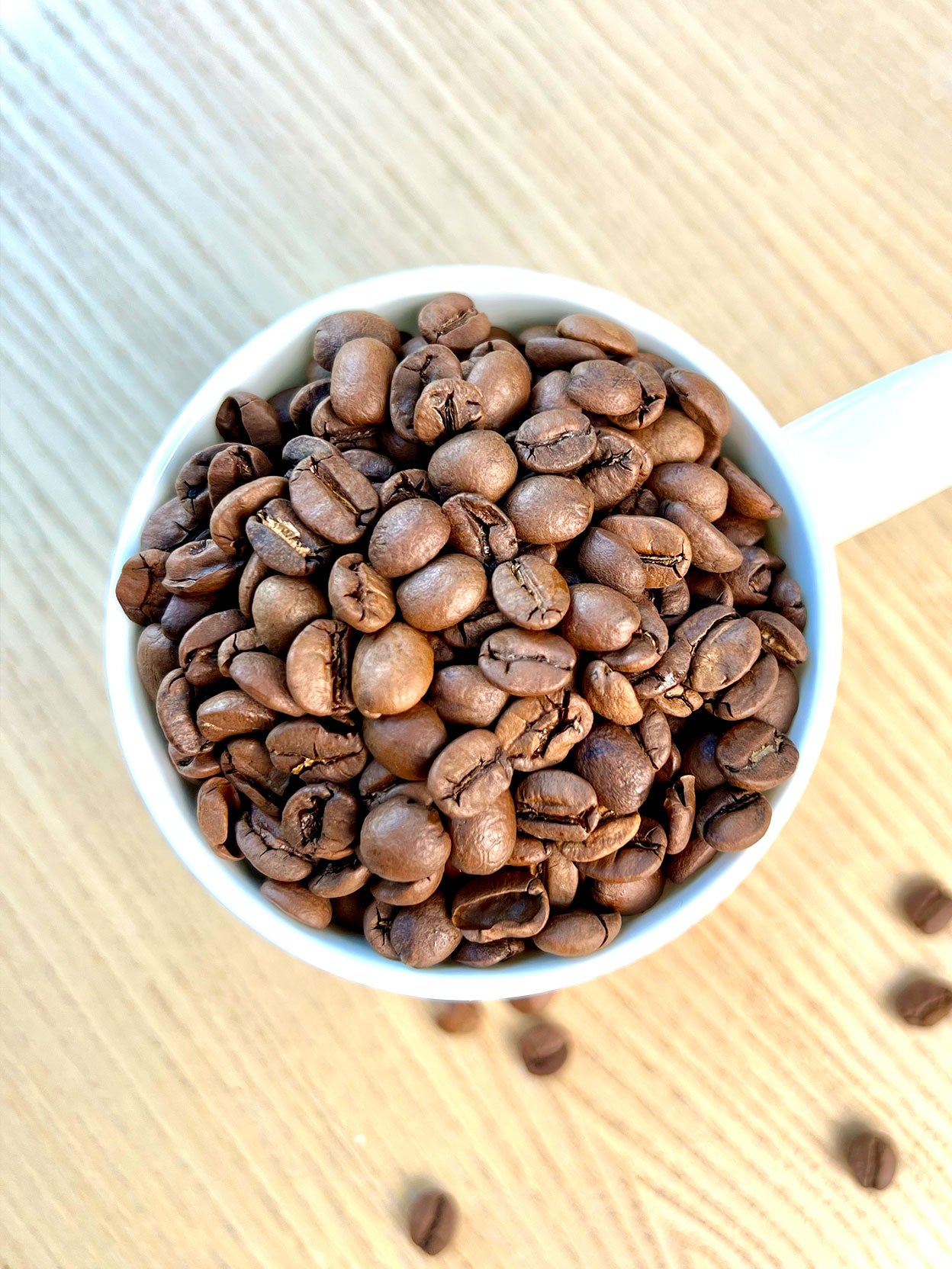 Hele Bønner. Friskristet Arabica. 500 Gram.